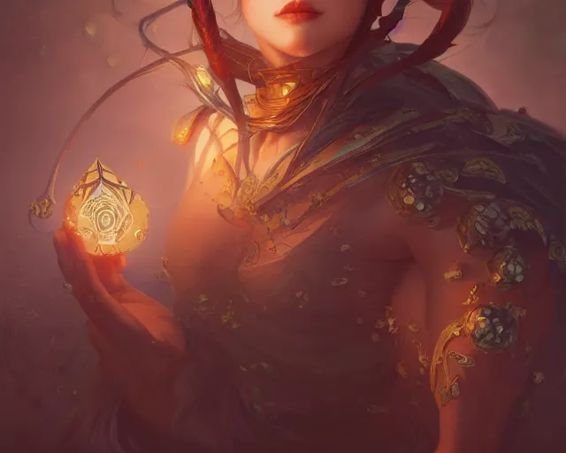 Image similar to photography of ita? jakucha «, deep focus, d & d, fantasy, intricate, elegant, highly detailed, digital painting, artstation, concept art, matte, sharp focus, illustration, hearthstone, art by artgerm and greg rutkowski and alphonse mucha