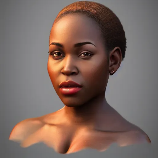 Image similar to Strong African American women, cute,kinda thick,40k portrait, 4k resolution, highly detailed, artstation, very sharp, epic