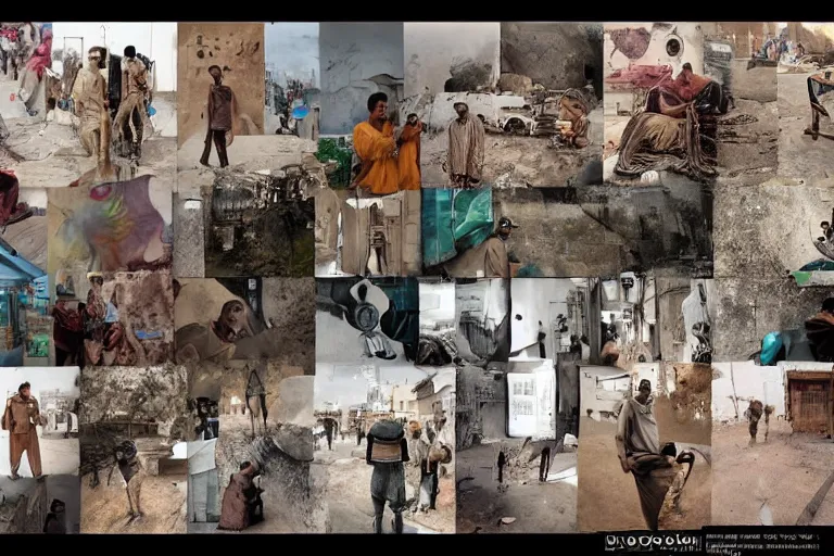 Image similar to photojournalism photography of Karachi, detailed, digital art, trending on ArtStation