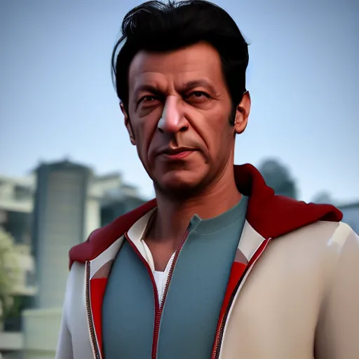 Image similar to imran khan, 3 d meta human, 8 k resolution, made in unreal engine 4