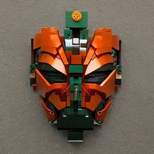 Prompt: “bionicle raven mask. LEGO box”