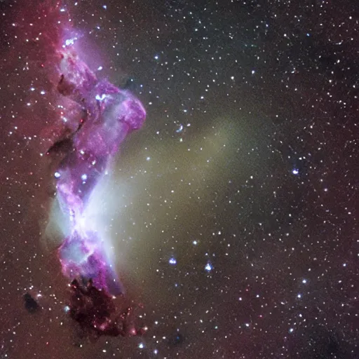 Image similar to Giraffe-head Nebula