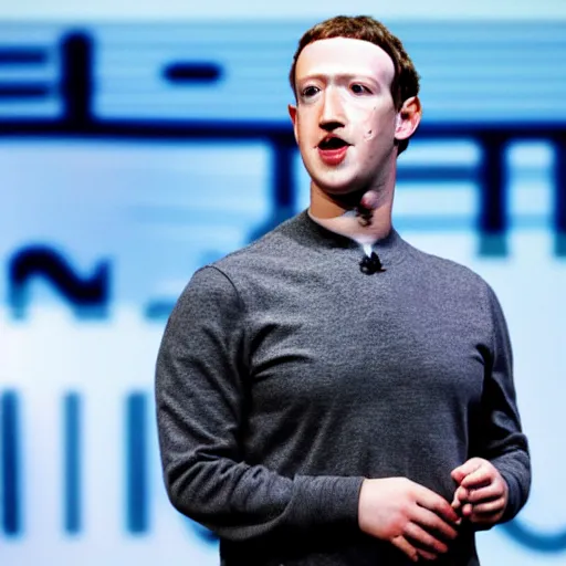 Prompt: mark zuckerberg as a human