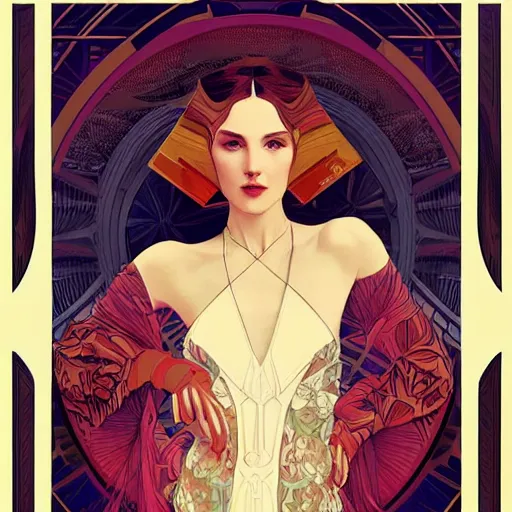 Prompt: art deco vector pattern, elegant, intricate, digital painting, smooth, sharp focus, illustration, art by artgerm and greg rutkowski and alphonse mucha