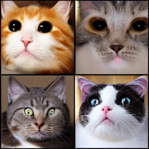 Image similar to cat in the style of potato, cat potato, potato with cat face, art