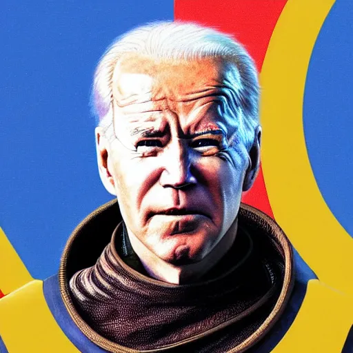 Prompt: The face of Joe Biden on Dune's sandworm body. cgi, 4k, dune book cover art