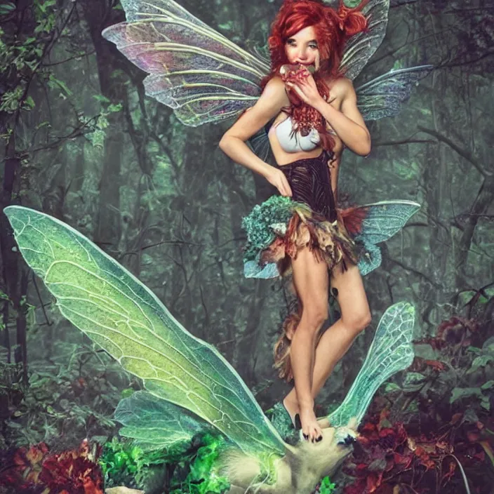 Image similar to Carnivore fairy