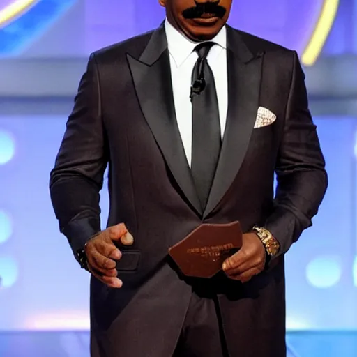 Prompt: Steve Harvey is a chocolate ball