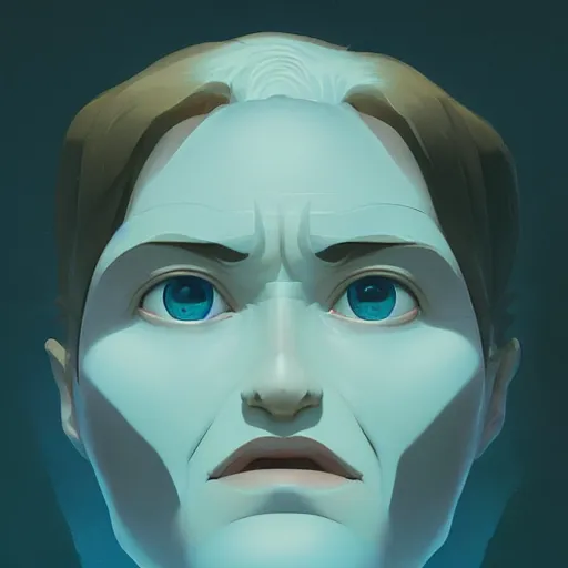 Image similar to face icon stylized minimalist total recall, loftis, cory behance hd by jesper ejsing, by rhads, makoto shinkai and lois van baarle, ilya kuvshinov, rossdraws global illumination