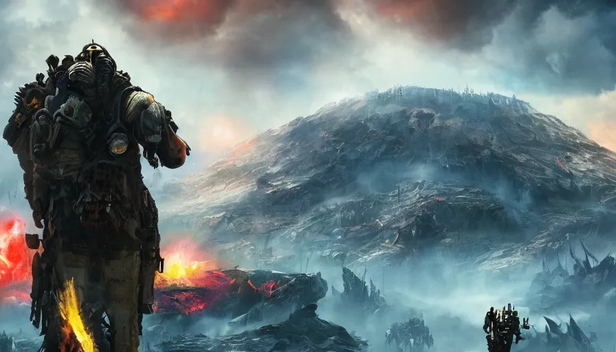 Image similar to movie poster of a blockbuster movie about end of the world with destroyerd washington dc, commercial billboard, hyperdetailed, artstation, cgsociety, 8 k