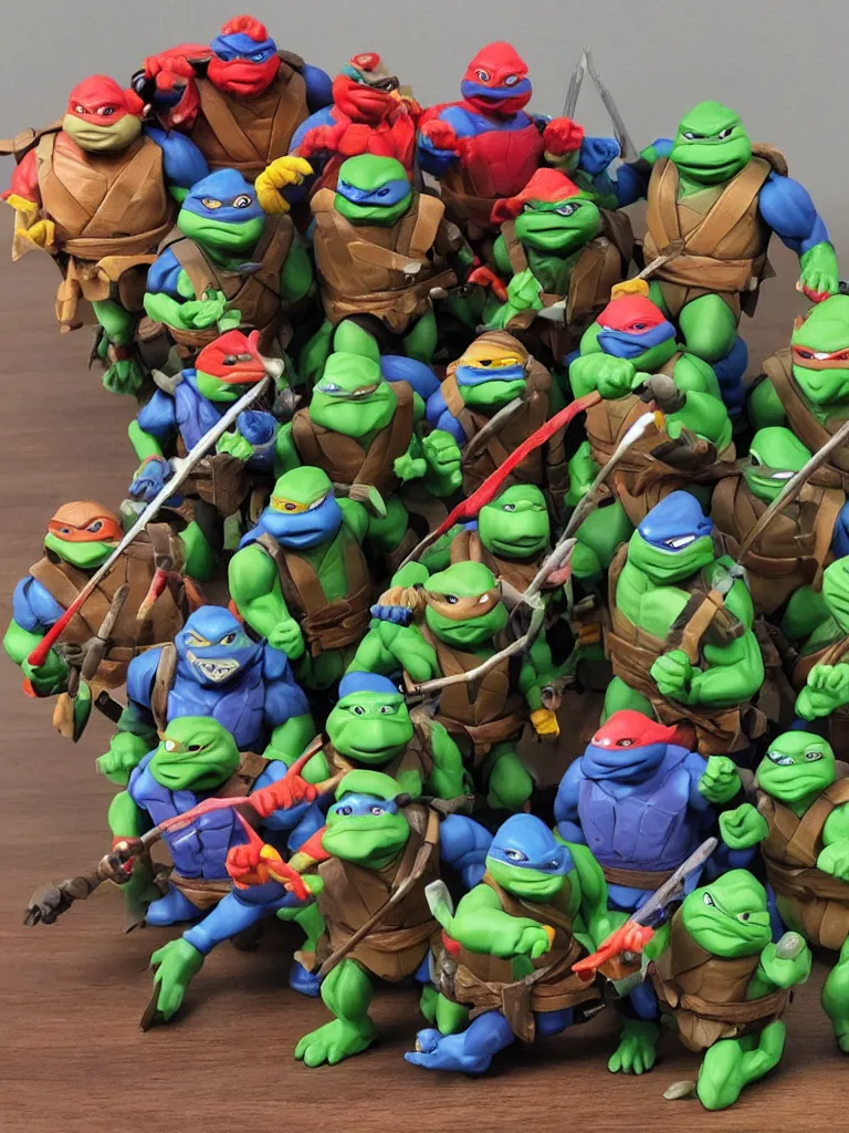 Image similar to tmnt playmates single toy figure