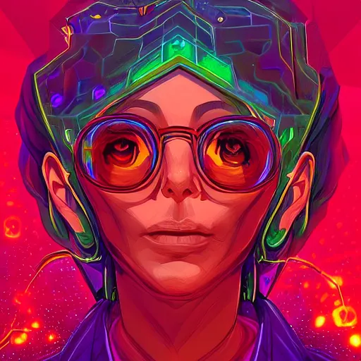 Image similar to skill magic geek inside matrix deepdream radiating a glowing aura stuff loot legends stylized digital illustration video game icon artstation lois van baarle, ilya kuvshinov, rossdraws,