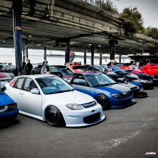 Image similar to jdm car meet