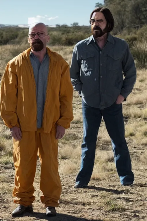 Image similar to matt berry starring as walter white in breaking bad