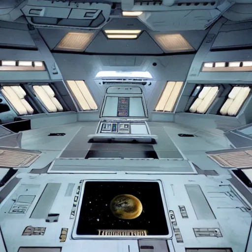 Image similar to The bridge of the USS Enterprise