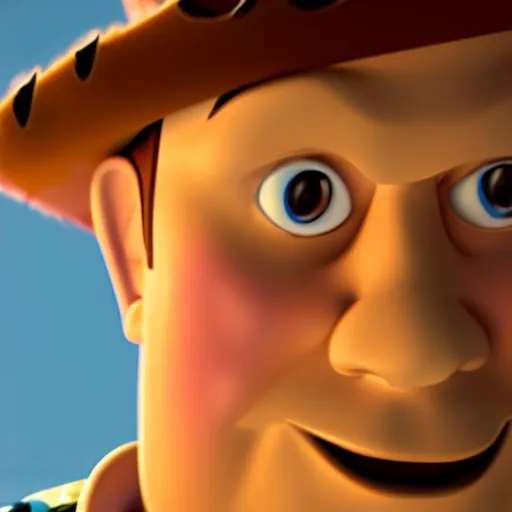 Image similar to woody harrelson as toy story's sheriff woody, high definition, hyperrealism, cinematic lighting