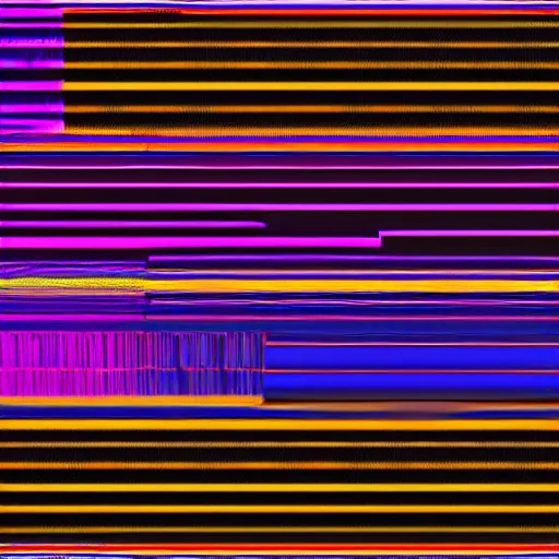 Image similar to video processing vhs glitch art