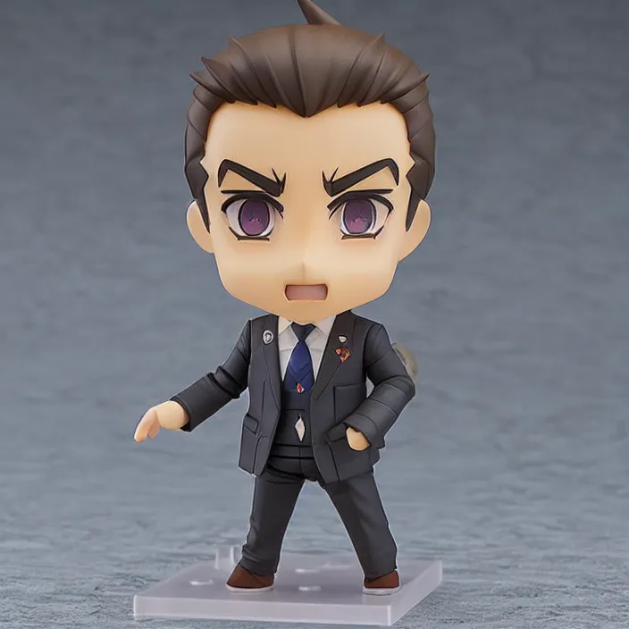 Prompt: jordan peterson, an anime nendoroid of jordan peterson, figurine, detailed product photo