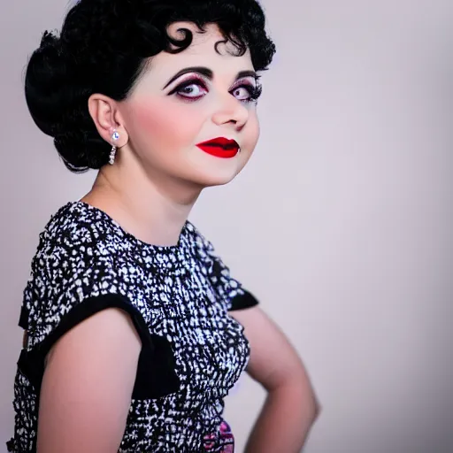 portrait photo still of real life betty boop, 8 k, 8 5 | Stable ...