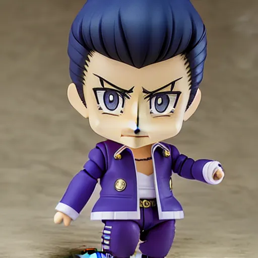 Image similar to a josuke higashikata nendoroid, product shot