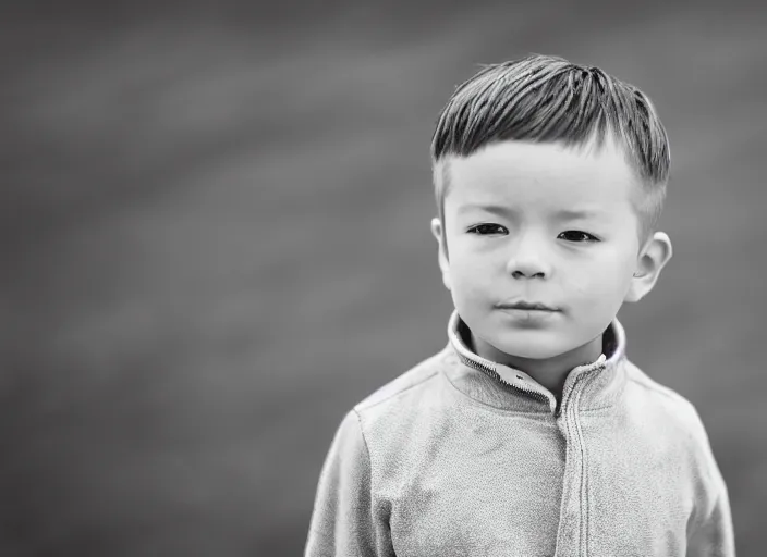 Image similar to portrait of a little boy, side lighting XF IQ4, f/1.4, ISO 200, 1/160s, 8K, RAW, unedited, symmetrical balance, in-frame