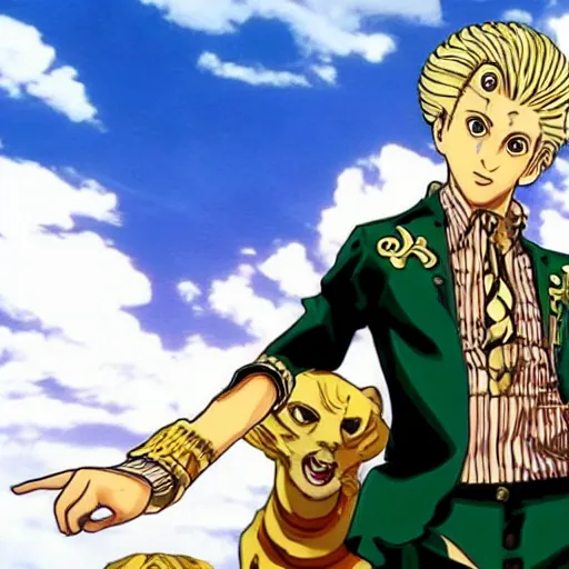 Image similar to giorno giovanna