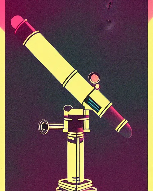 Prompt: editorial illustration scientific lab test tube telescope, colorful modern, mads berg, karolis strautniekas, christopher balaskas, fine texture, dynamic composition, detailed, matte print, dynamic perspective, halftone texture, muted color, lomography, risograph