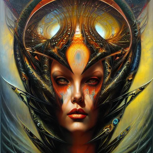 Image similar to Divine Chaos Engine by Karol Bak