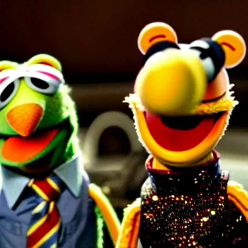 Image similar to still of the Muppets in the movie Interstellar