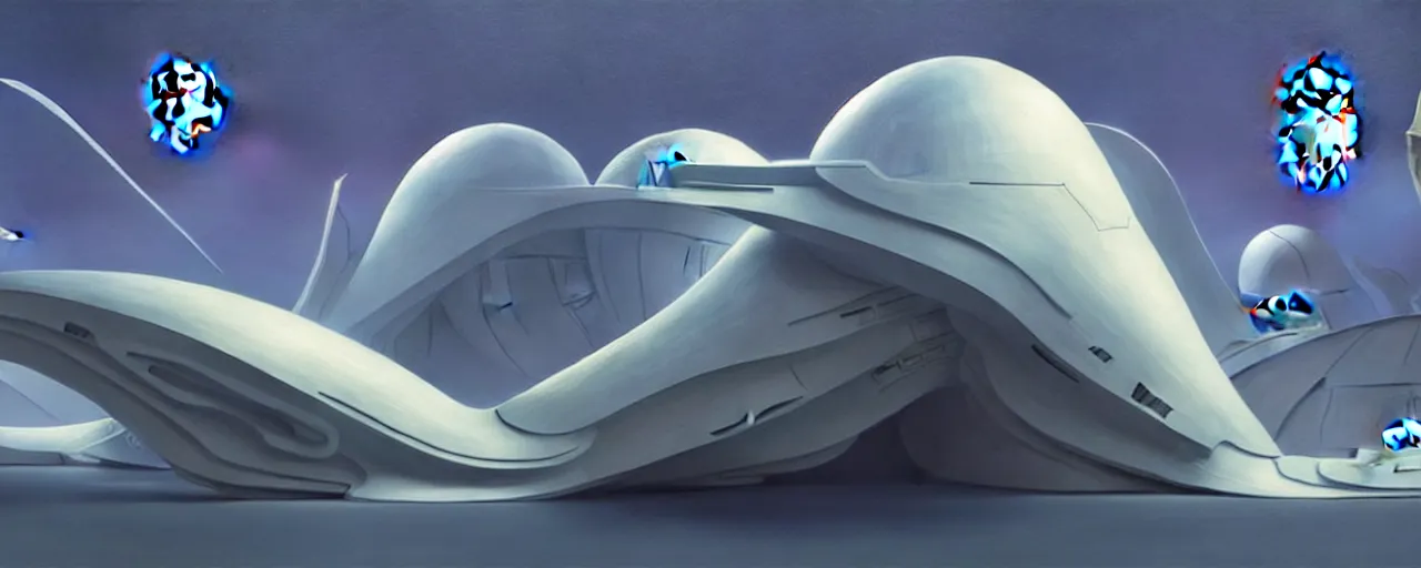 Prompt: soft smooth majestic gradient spaceships from a sci - fi movie, fernando botero, james jean, star wars