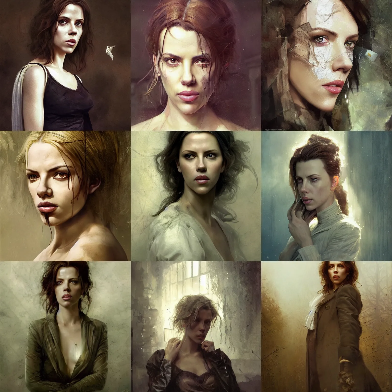 Prompt: portrait of a hybrid of kate beckinsale and scarlett johansson like the doctor who, photo realistic, highly detailed, perfect face, fine details, by carl spitzweg, ismail inceoglu, vdragan bibin, hans thoma, greg rutkowski, alexandros pyromallis