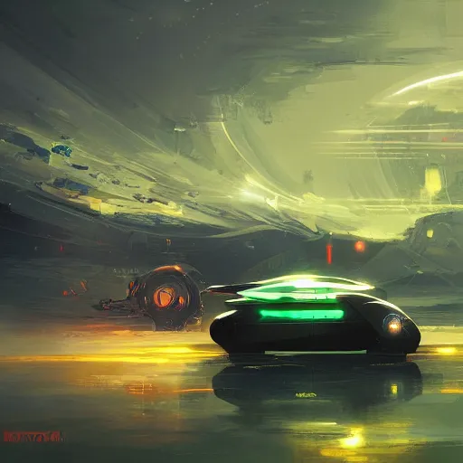 Image similar to solarpunk hovercar, clean energy, green technology, highway, sunny day, futurism, intricate, glow, highly detailed, digital painting, artstation, concept art, smooth, sharp focus, epic landscape, art by akihiko yoshida and tim mcburnie and anato finnstark