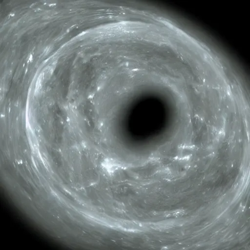 Image similar to a black hole dematerializing planet earth