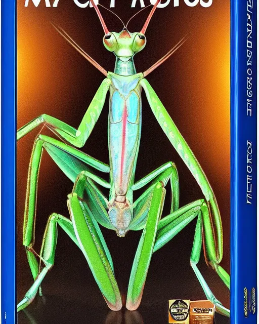 Prompt: my wife is a giant praying mantis!? blu-ray DVD case still sealed in box, ebay listing