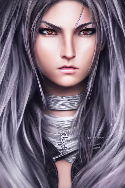 Prompt: heroine, beautiful, female Ninja,ultra detailed, digital art, 8k ,character ,realistic, portrait, hyperrealistic