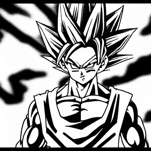 Goku Dragon Ball Heroes Super Saiyan Drawing, goku, manga, computer  Wallpaper, fictional Character png | PNGWing