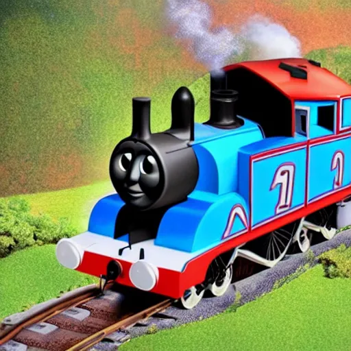 Image similar to Thomas the tank engine