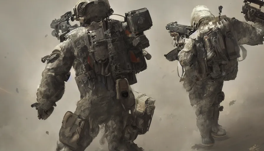 Image similar to poodle as a swat member, hyperdetailed, artstation, cgsociety, 8 k