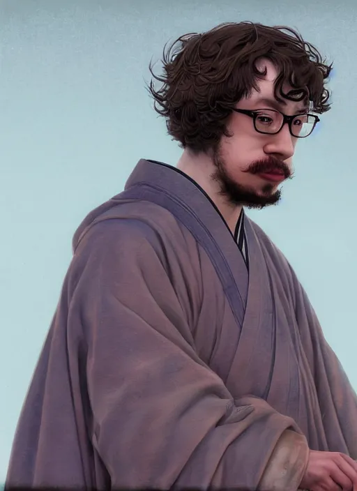 Prompt: sam hyde in hanfu suit, sigma male, accurately portrayed, rule of thirds, by jakub rebelka, martine johanna, wadim kashin, dino valls, great wall of china in the distance, very detailed, smooth, sharp focus, octane render, close up, face anatomy