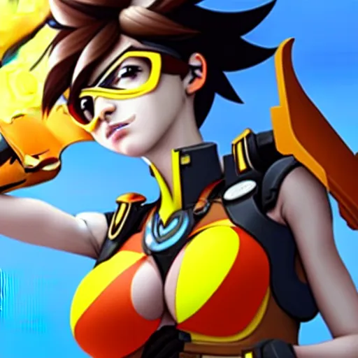 Image similar to tracer from overwatch not safe for work rule 3 4 uncensored