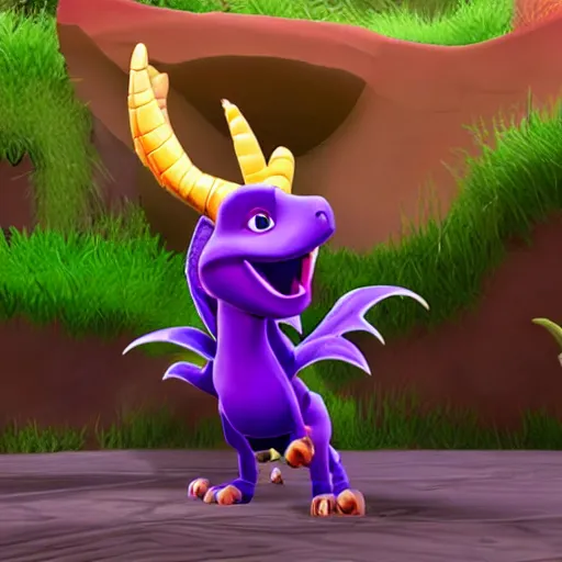 Image similar to photo of spyro