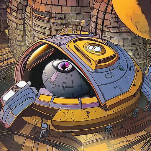 Image similar to ultrarealistic technodrome