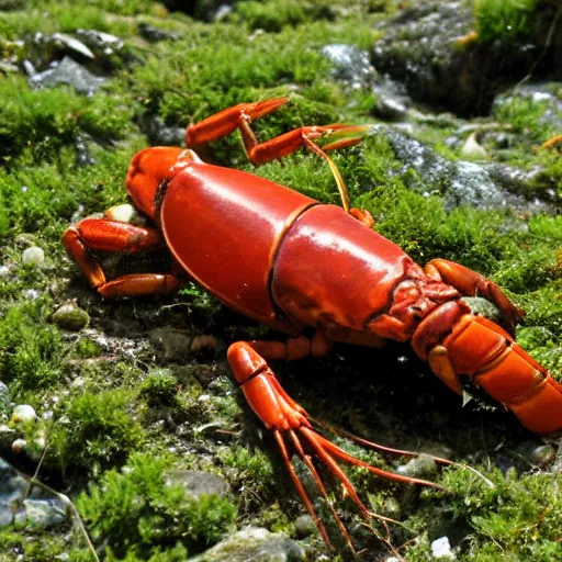 Image similar to crayfish with a whistle on the mountain