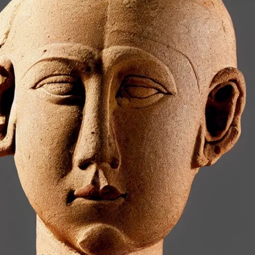 Image similar to joe biden's head, ancient mesopotamian artwork, very detailed, very intricate,