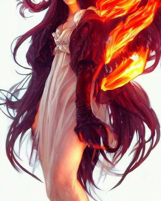 Fiery Hair  Fire  page 12 of 14  Zerochan Anime Image Board Mobile