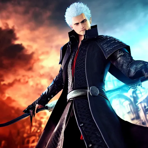 Vergil from devil may cry 5