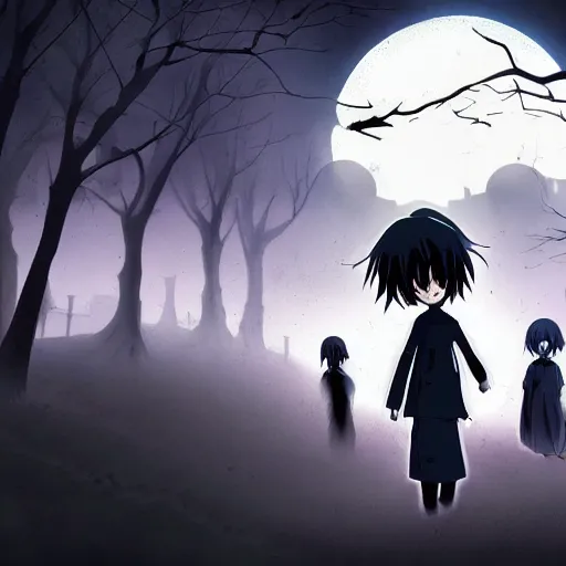 anime hd, anime, 2 0 1 9 anime, ghost children