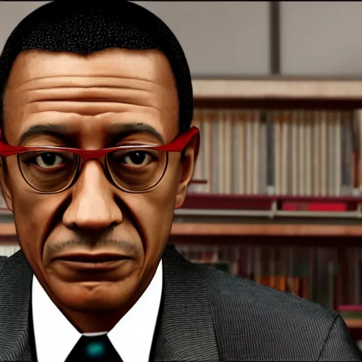 Image similar to Linguini as gustavo fring from breaking bad, 8k, photorealistic,