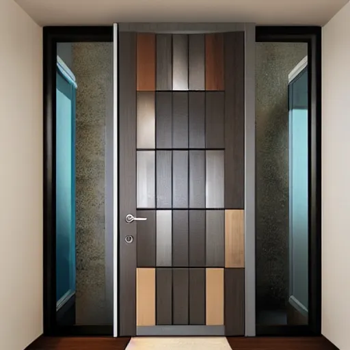 Prompt: modern interior door design