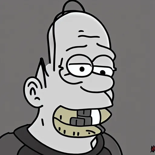 Image similar to homer simpson in the artstyle of Rick and Morty, hyperdetailed, artstation, digital art, photorealism, accurate, 8k,